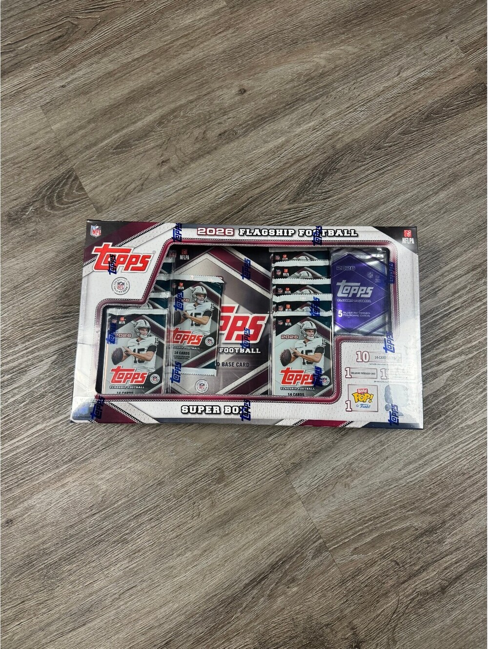 1x Topps 2026 Flagship Football NFL Super Box